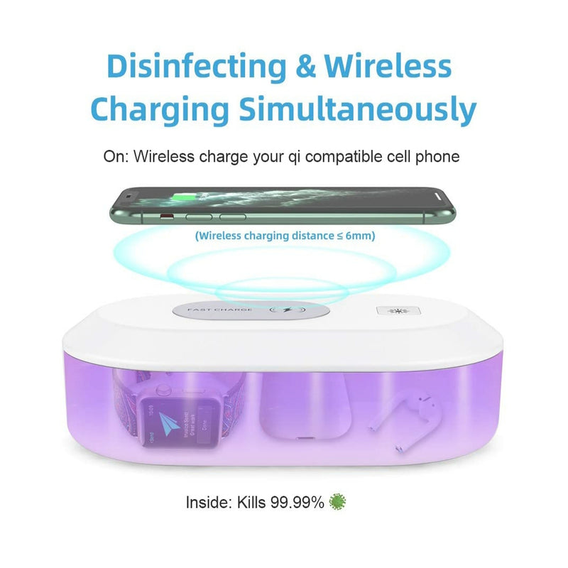 Qualcomm Quick Charge 3.0 Phone Wireless Sterilizing Box