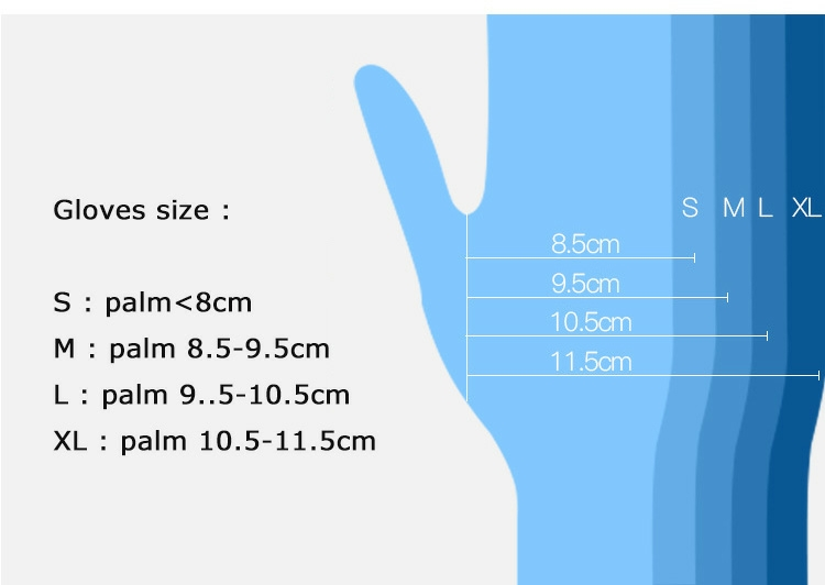 Disposable Glove 100pcs Size: L
