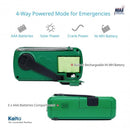 Kaito Voyager V2 Portable Solar / Hand Crank AM/FM, Shortwave & NOAA Weather Emergency Radio
